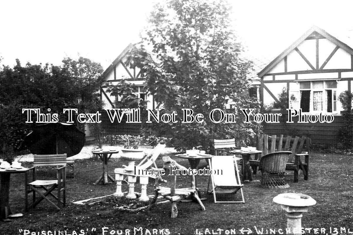 HA 3063 - Priscillas Tea Garden, Four Marks, Hampshire