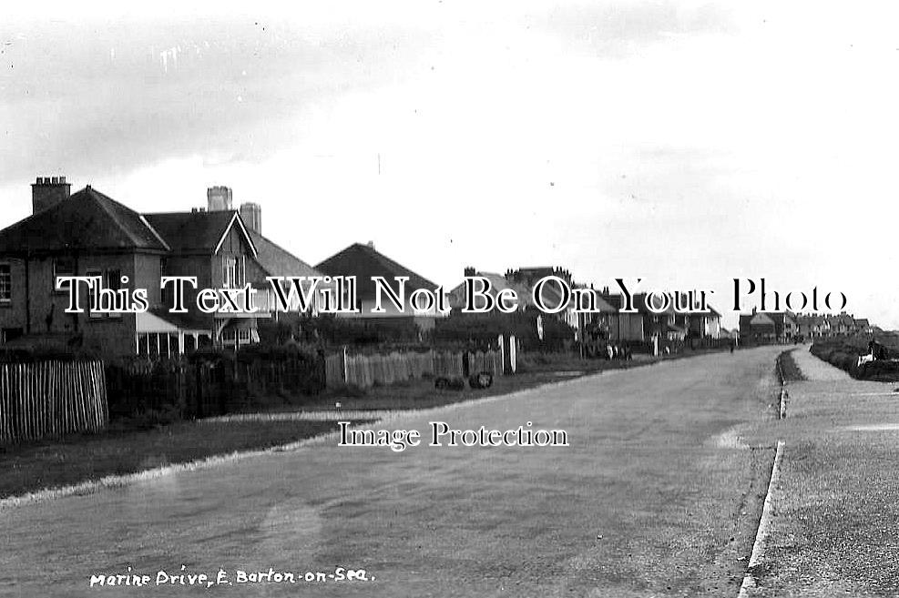 HA 3091 - Marine Drive, Barton On Sea, Hampshire c1938