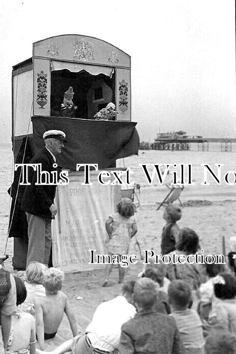 HA 3117 - Punch & Judy, Shanklin Beach, Isle Of Wight c1939