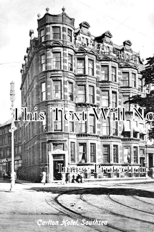 HA 3156 - The Carlton Hotel, Southsea, Hampshire c1918