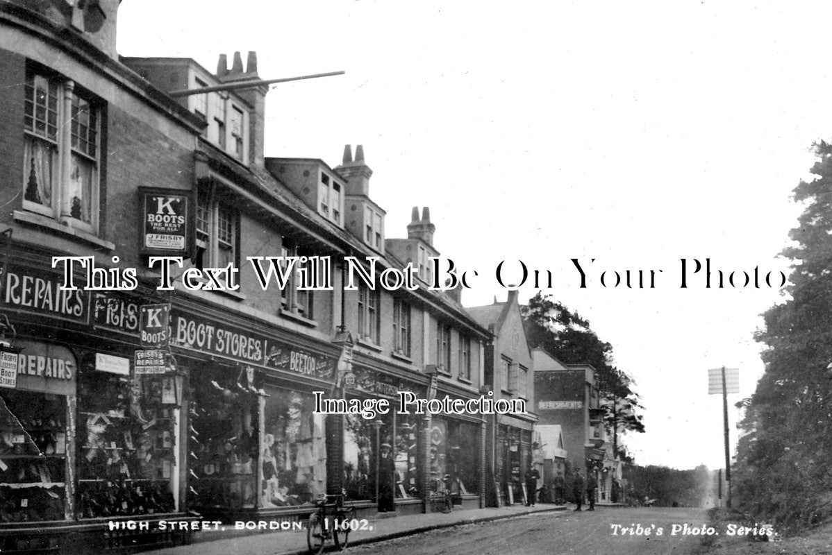HA 3215 - High Street, Bordon, Hampshire c1915