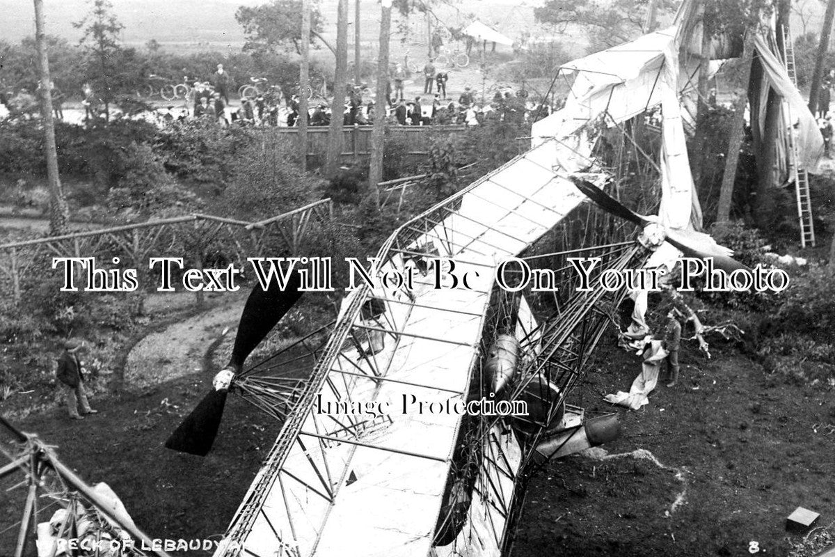 HA 3247 - Wreck Of Lebaudy Airship, Farnborough, Hampshire c1911