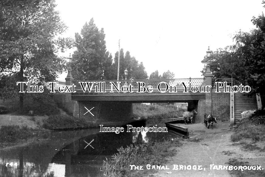 HA 3254 - The Canal Bridge, Farnborough, Hampshire
