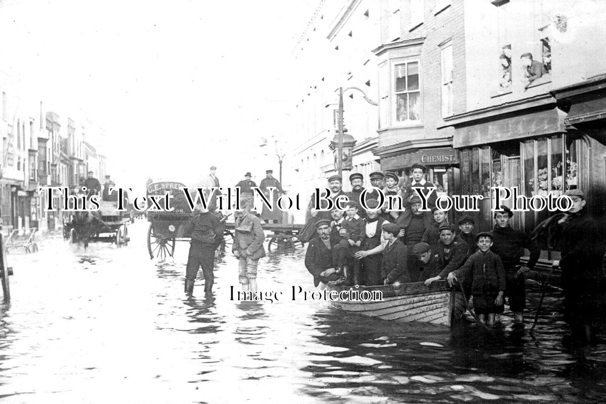 HA 3282 - Broad Street Flood, Portsmouth, Hampshire
