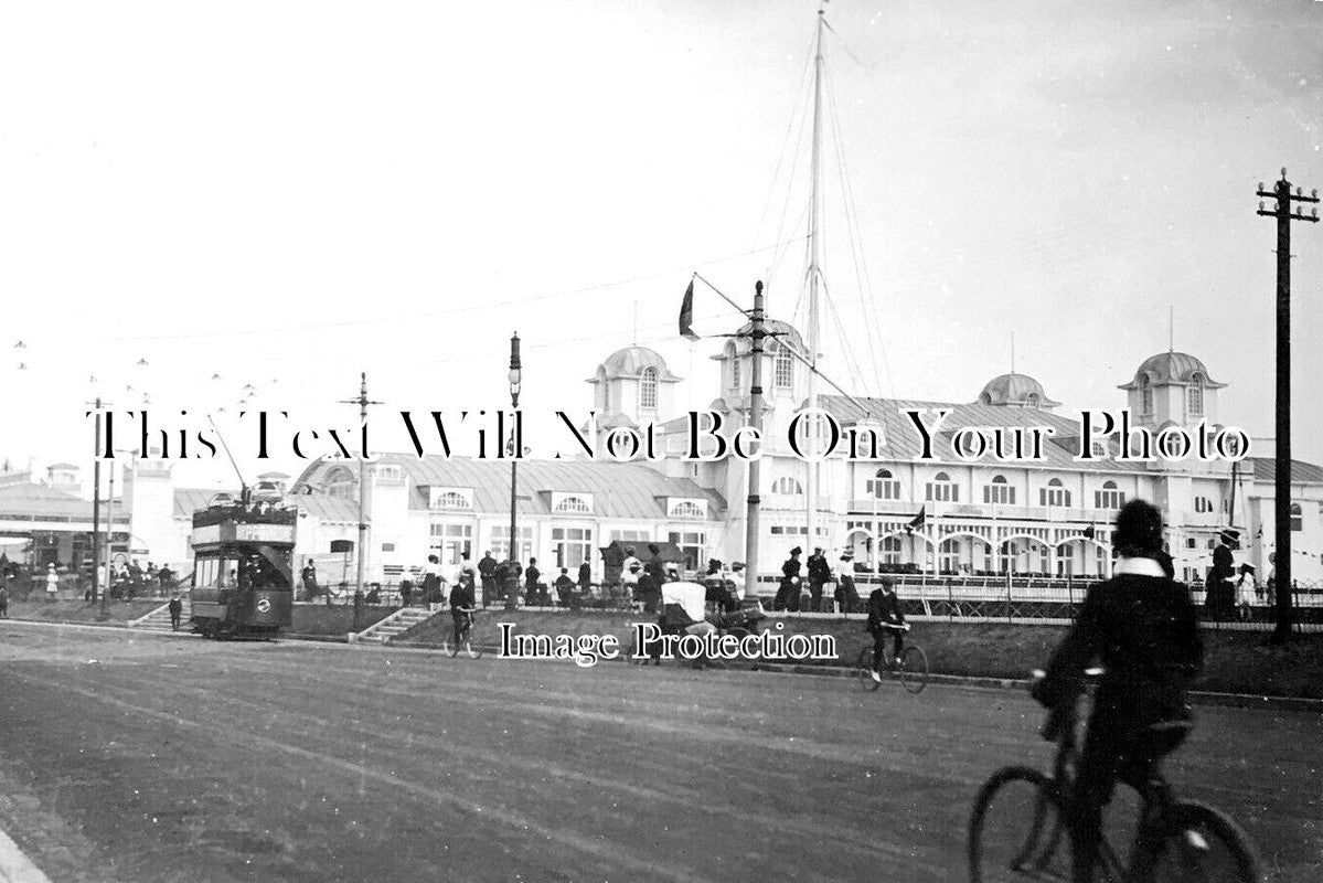 HA 3283 - Portsmouth Promenade Sea Front, Hampshire c1908