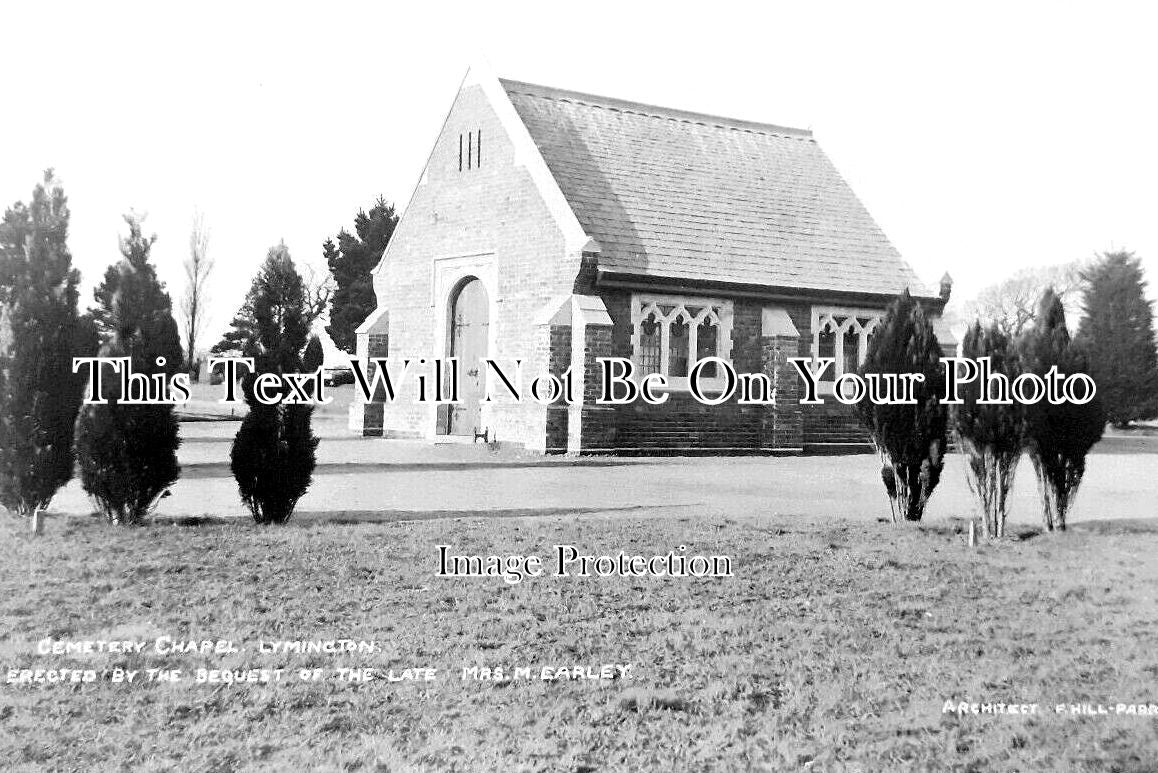 HA 3303 - Cemetery Chapel, Lymington, Hampshire