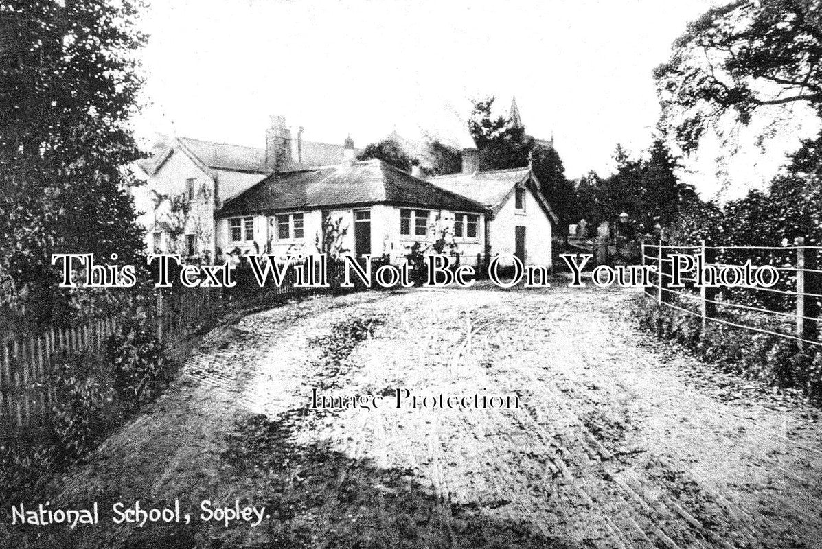 HA 3308 - National School, Sopley, Hampshire