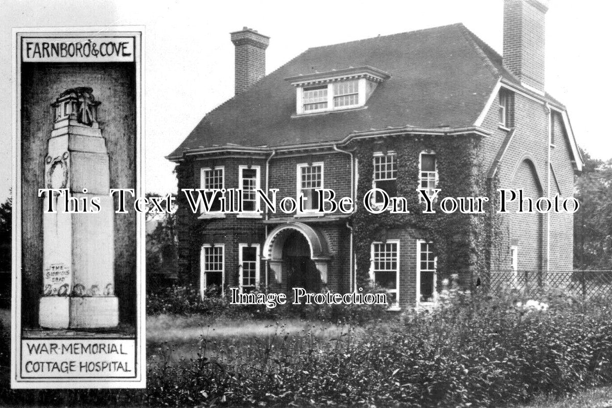 HA 3387 - Cove Cottage Hospital, Farnborough, Hampshire