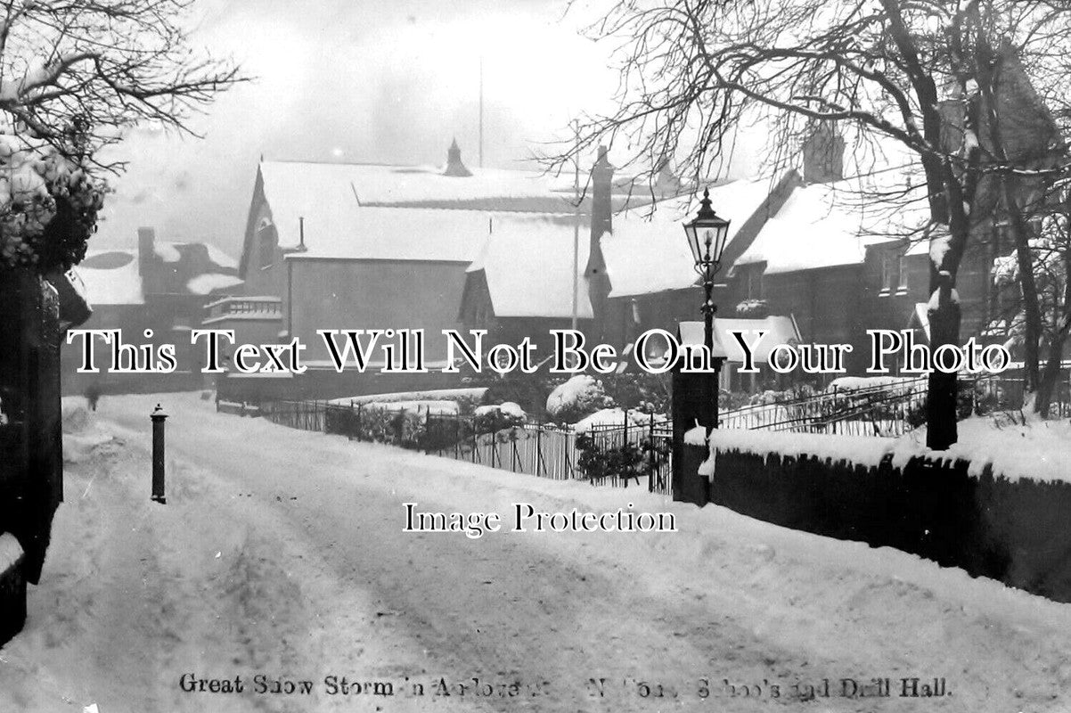 HA 3476 - Great Snow Storm In Andover, Hampshire