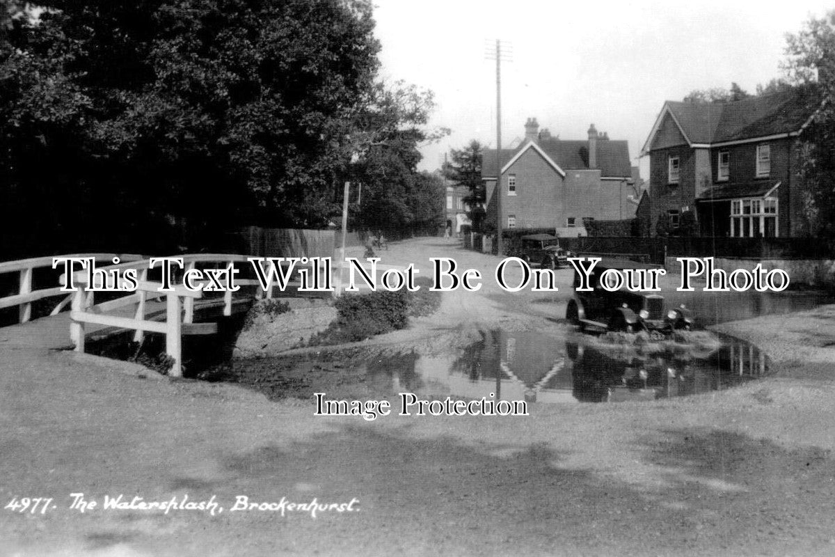 HA 3499 - The Watersplash, Brockenhurst, Hampshire