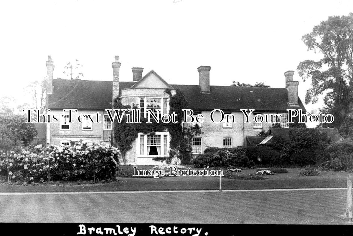 HA 3567 - Bramley Rectory, Hampshire c1904