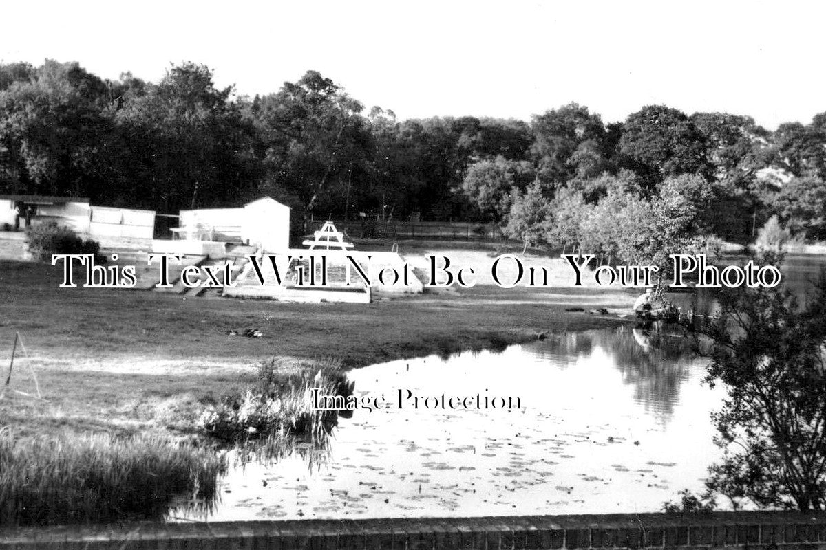 HA 3583 - Fleet Pond & Swimming Pool, Fleet, Hampshire