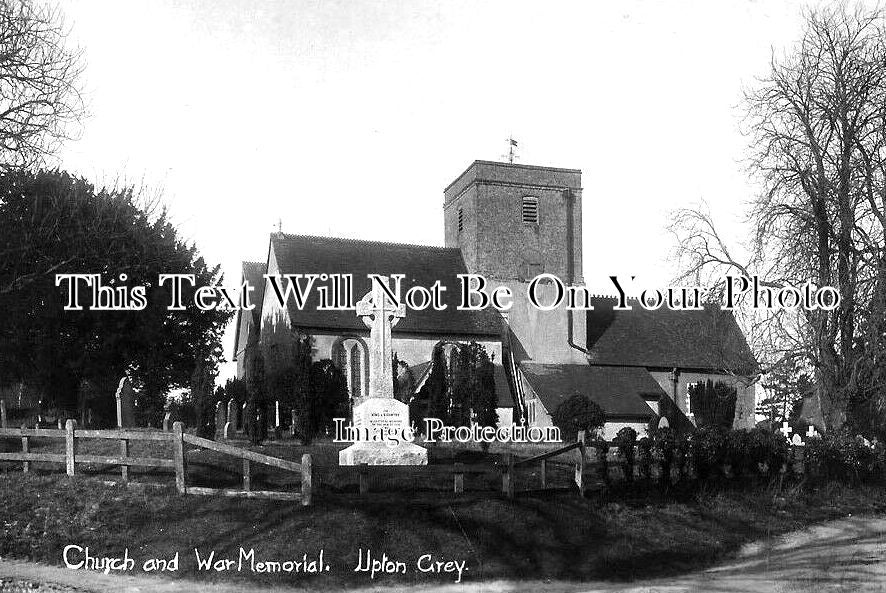 HA 3598 - Church & War Memorial, Upton Grey, Hampshire