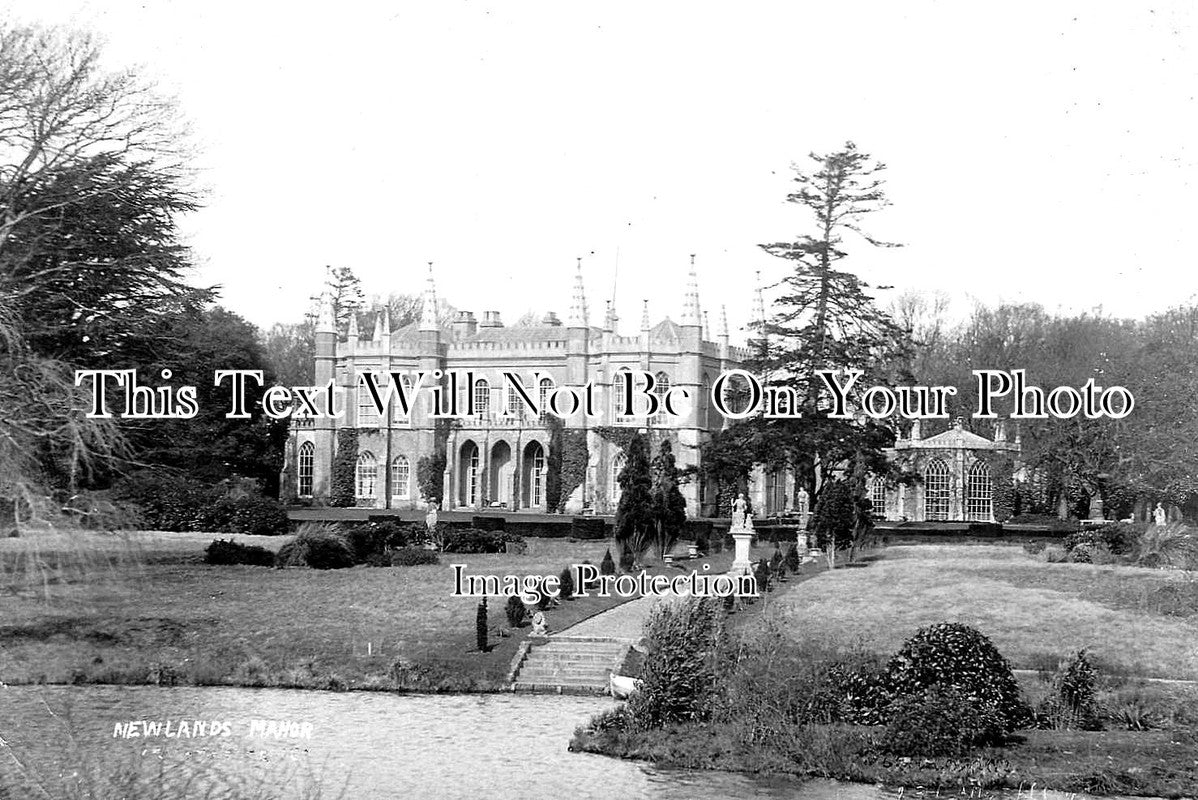 HA 3600 - Newlands Manor, Milford On Sea, Hampshire c1904