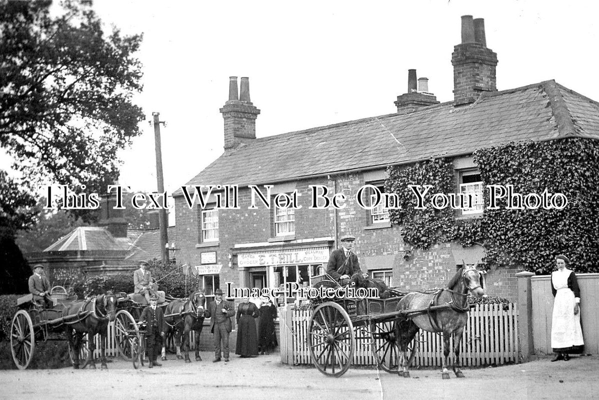 HA 3650 - E T Hill Shop & Post Office, Woolton, Hampshire c1905