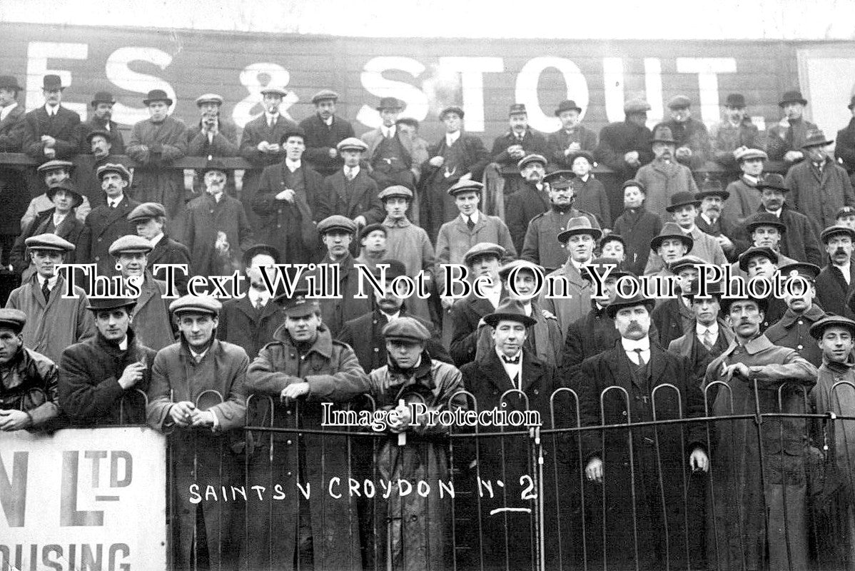 HA 3678 - Saints V Croydon Football Match, Southampton, Hampshire