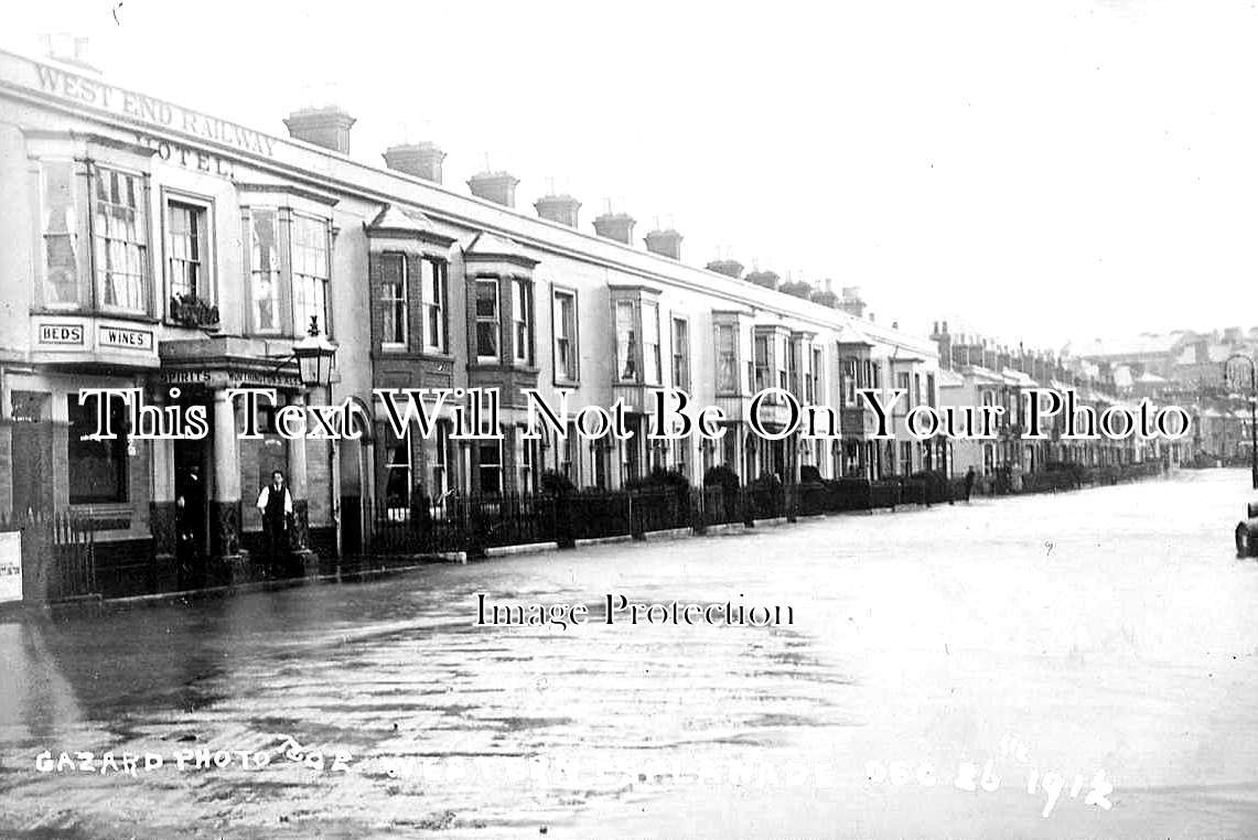HA 3743 - Weymouth Terrace Floods, Southampton, Hampshire 1912
