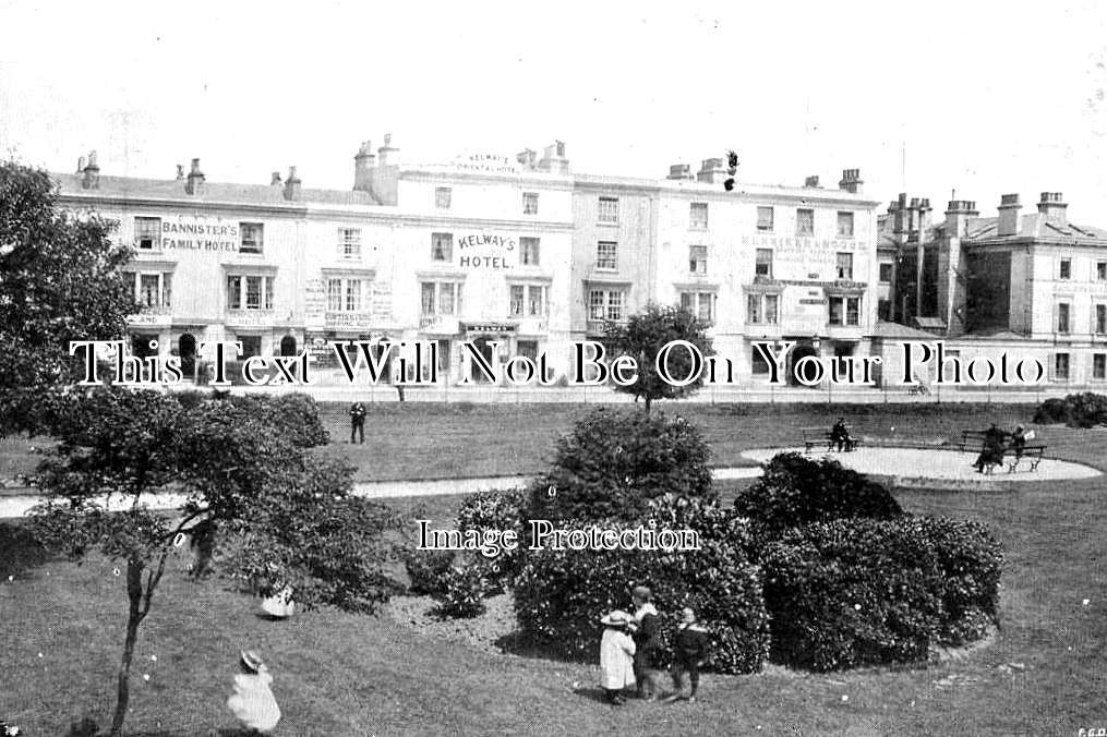 HA 3749 - 29 Queens Terrace, Kelways Hotel, Southampton, Hampshire c1903