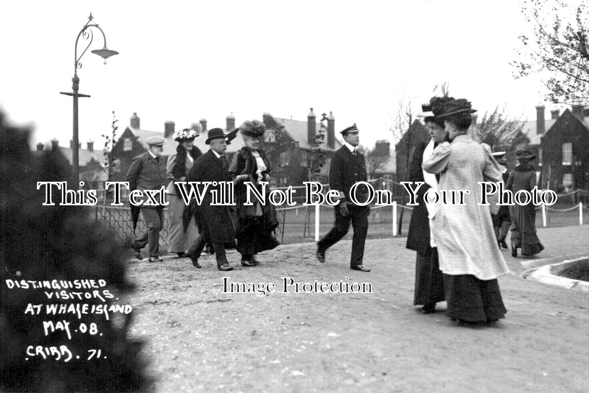 HA 3762 - Royal Visit To Whale Island, Portsmouth, Hampshire