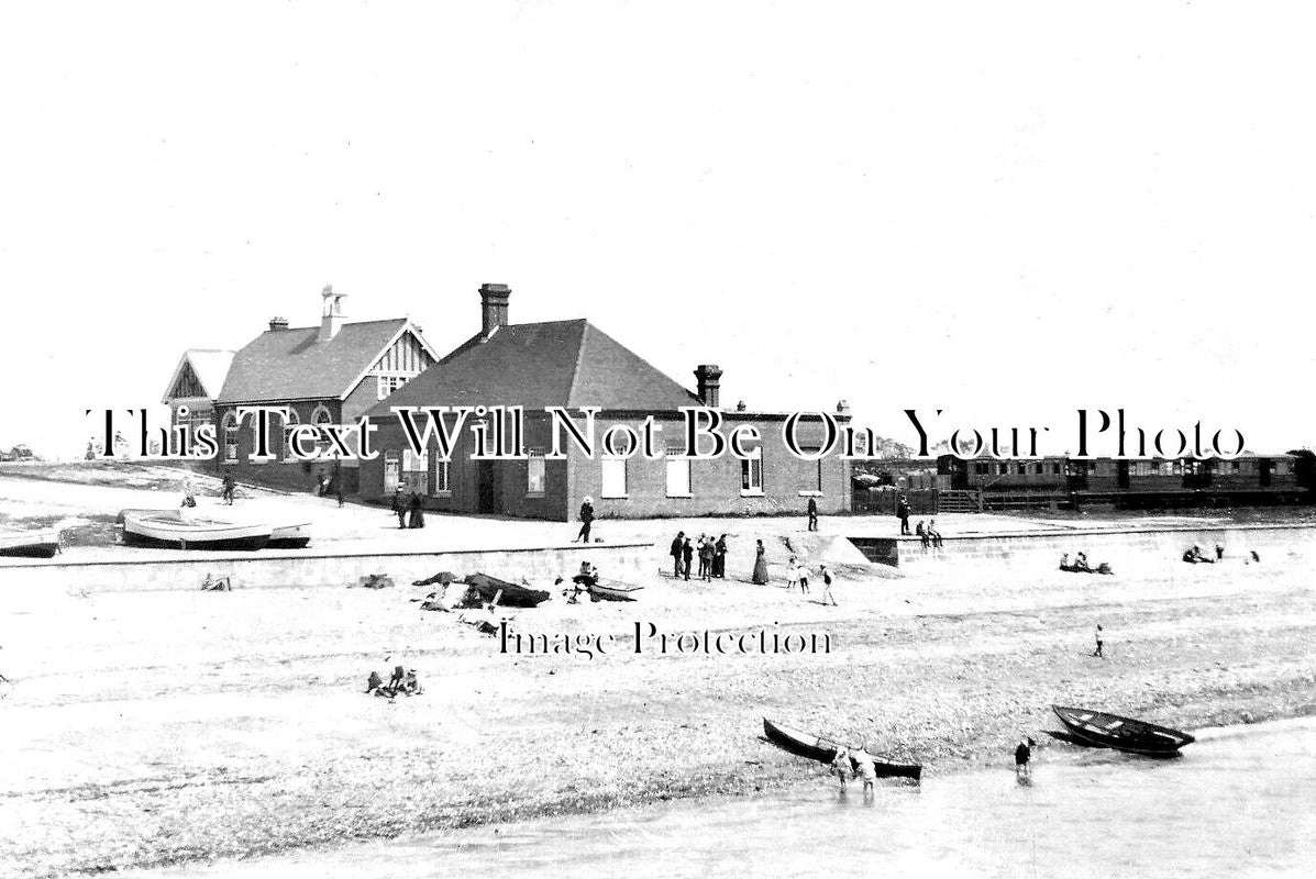 HA 3776 - Lee On The Solent Railway Station, Portsmouth, Hampshire c1908