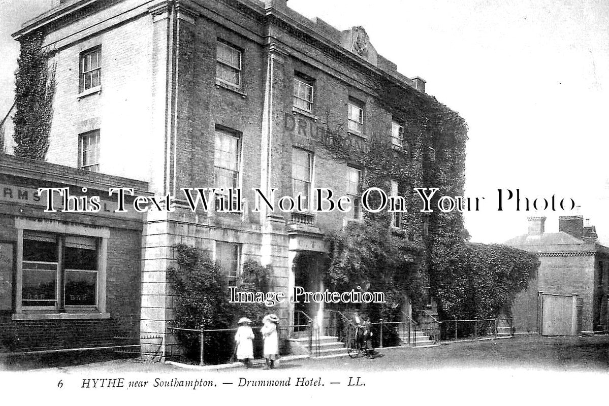 HA 3777 - Drummond Hotel, Hythe Near Southampton, Hampshire c1910