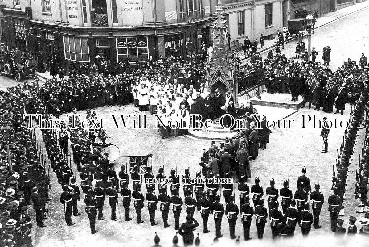 HA 3795 - Proclamation Of King George V, Winchester, Hampshire