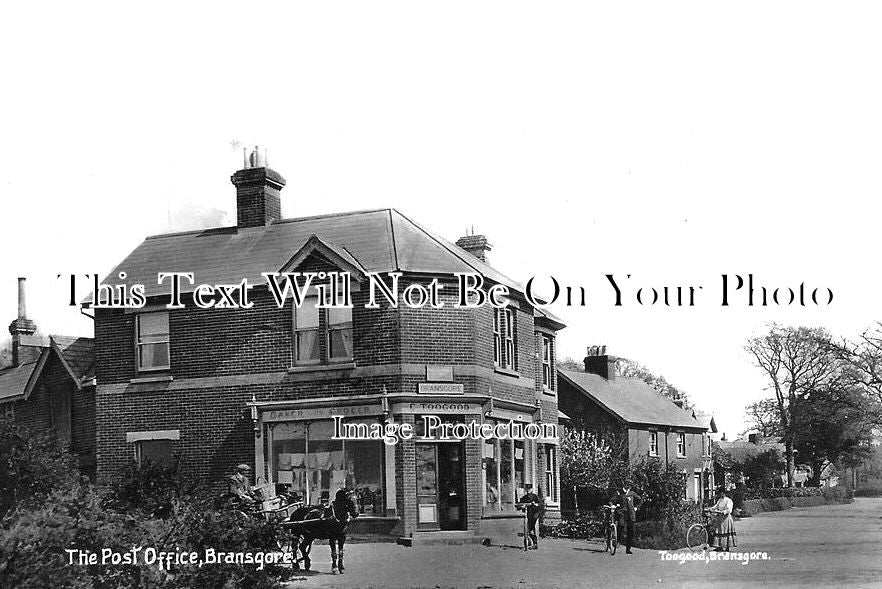HA 3806 - The Post Office, Bransgore, Hampshire c1912