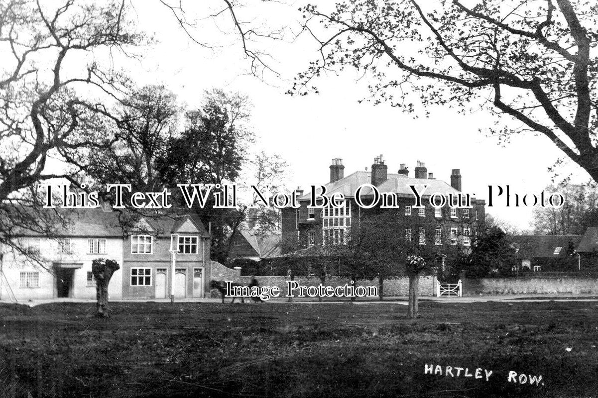 HA 3813 - Hartley Row, Hartley Wintney, Hampshire c1904
