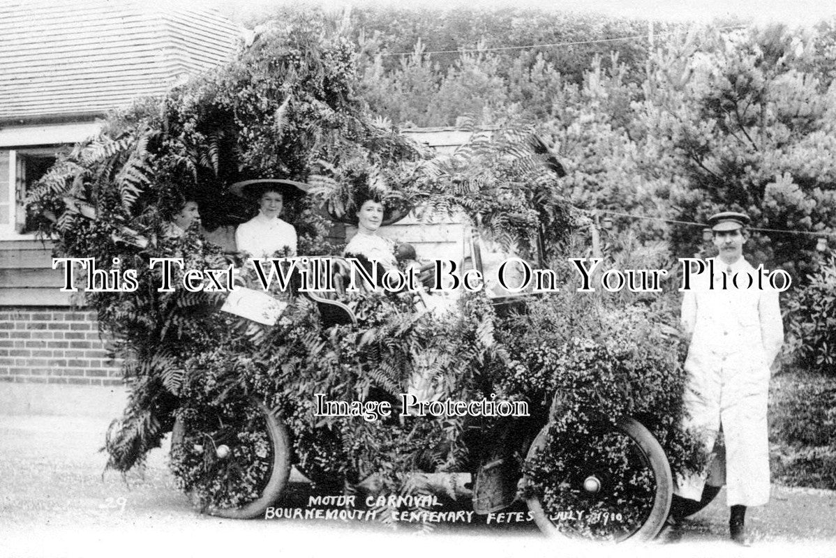HA 3817 - Motor Carnival, Bournemouth Centenary Fete, Hampshire 1910