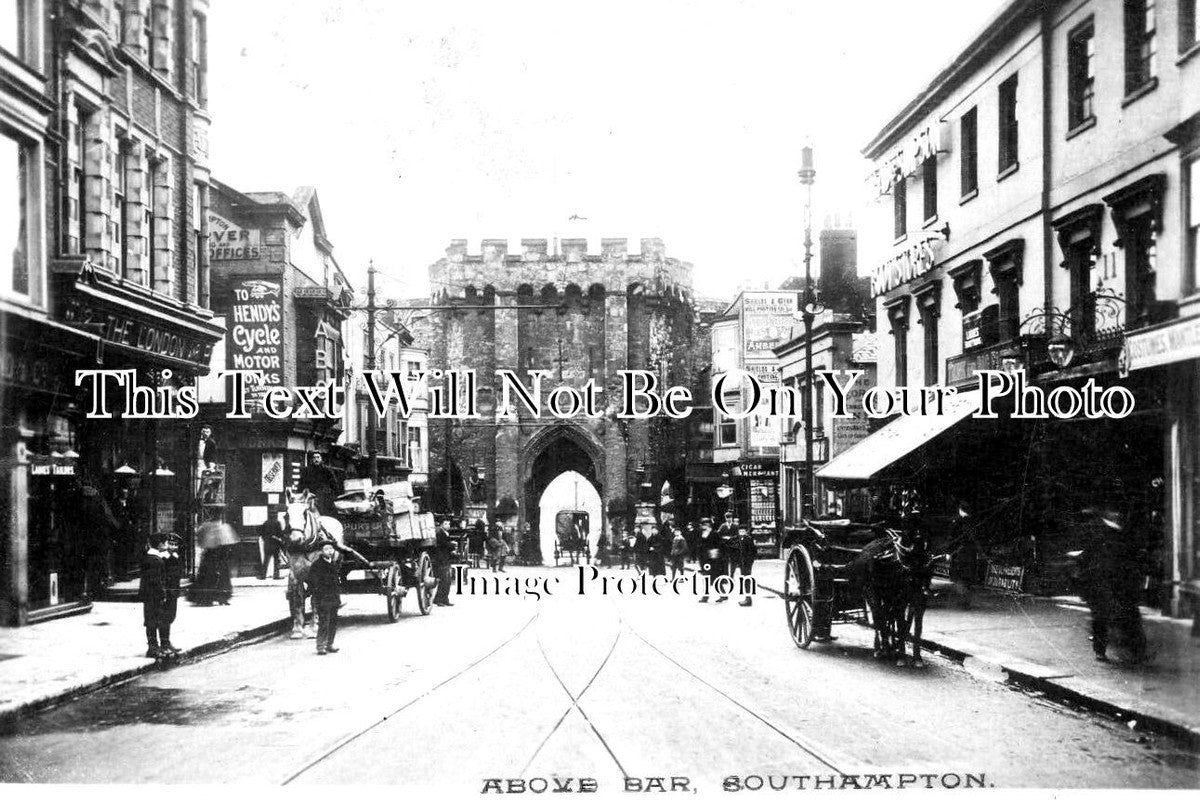 HA 3837 - Above Bar, Southampton, Hampshire c1907
