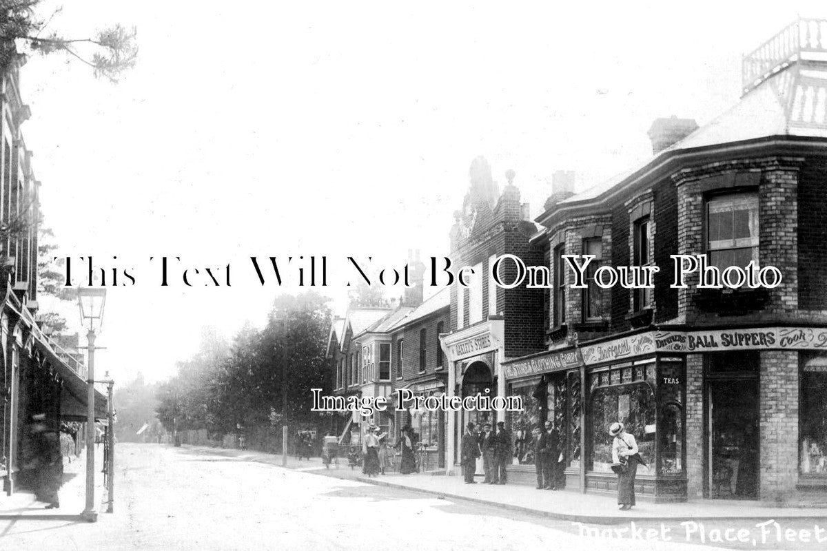 HA 3840 - Market Place, Fleet, Hampshire c1905
