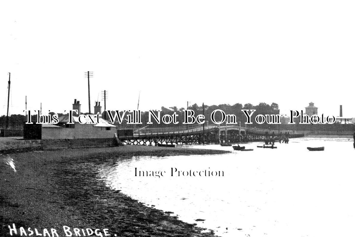 HA 3877 - Haslar Bridge, Gosport, Portsmouth, Hampshire