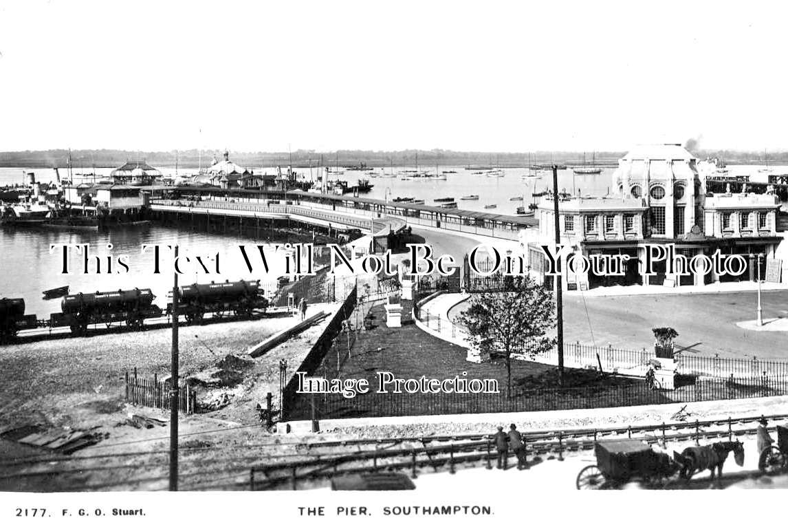 HA 3882 - The Pier, Southampton, Hampshire c1930
