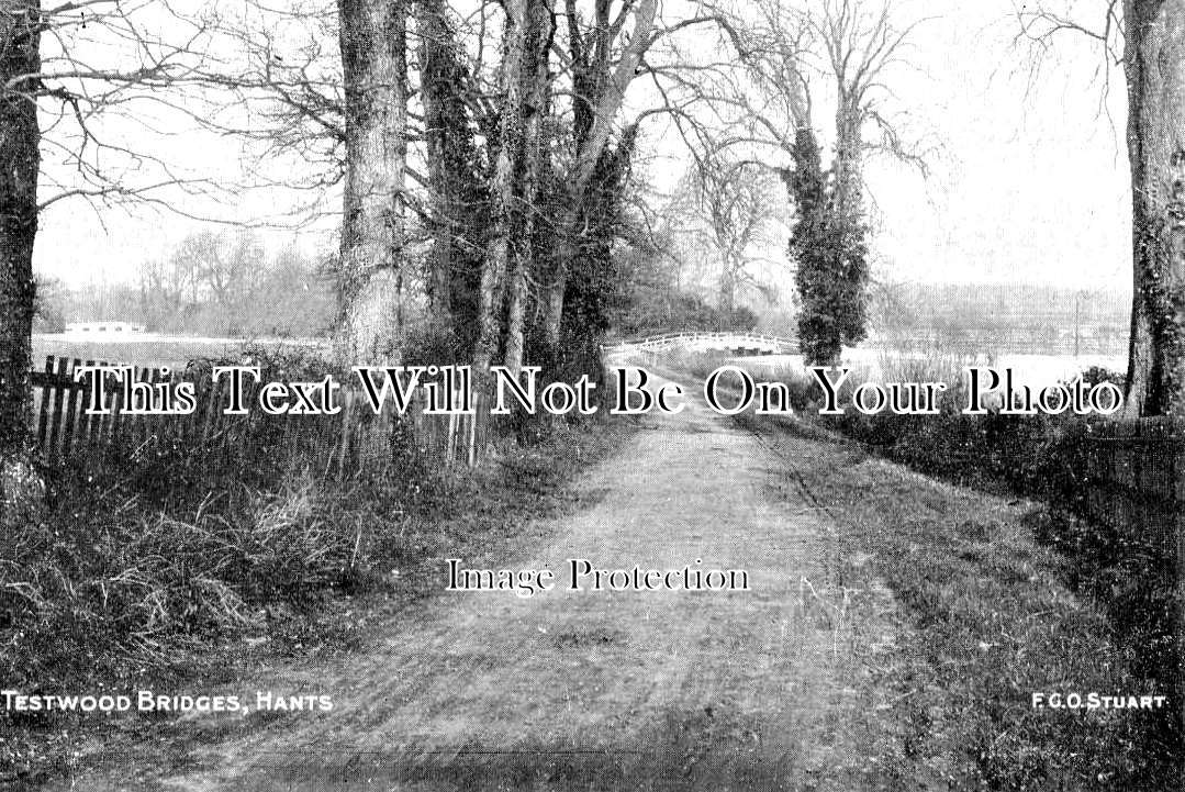 HA 3884 - Testwood Bridges, Totton, Hampshire c1903