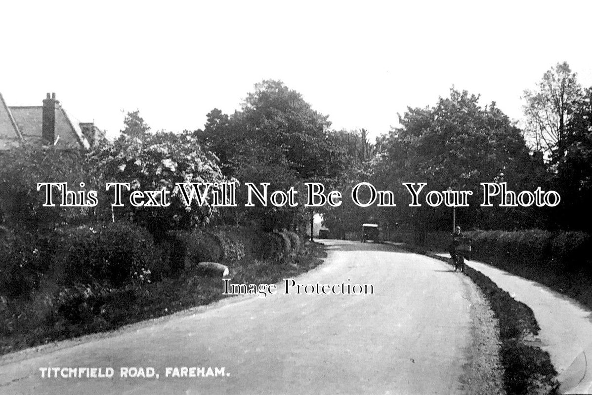 HA 3886 - Titchfield Road, Fareham, Hampshire c1928