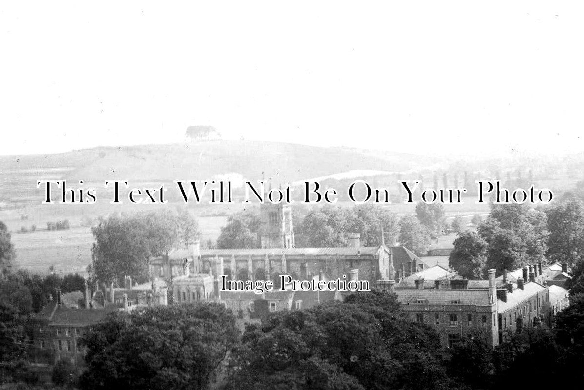 HA 3898 - St Catherines Hill, Winchester College, Hampshire c1905