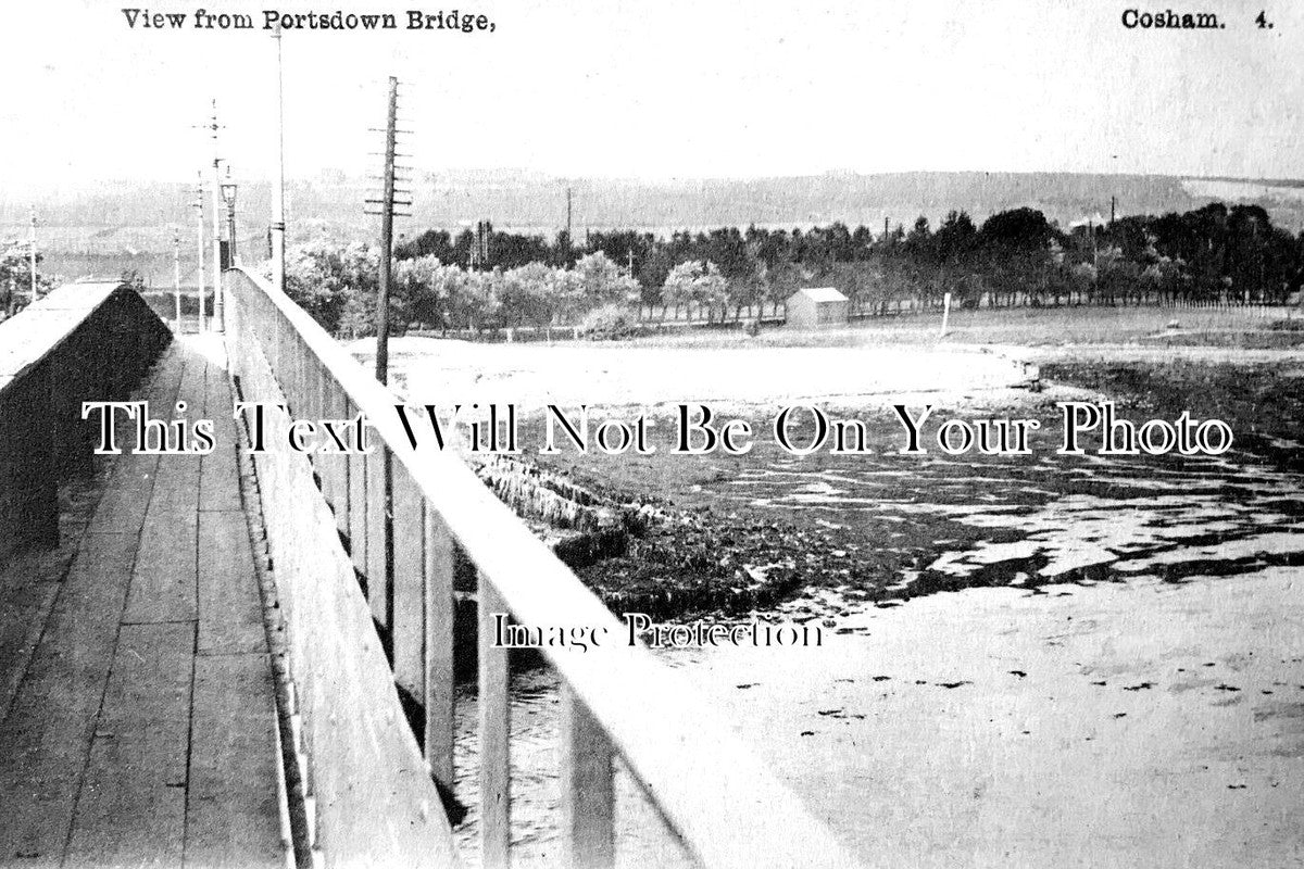 HA 3932 - View From Portsdown Bridge, Cosham, Hampshire