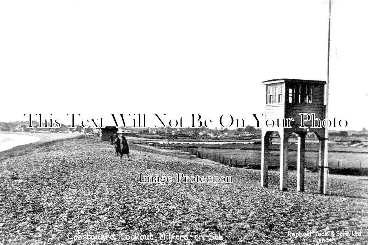 HA 3984 - Coastguard Lookout, Milford On Sea, Hampshire c1938