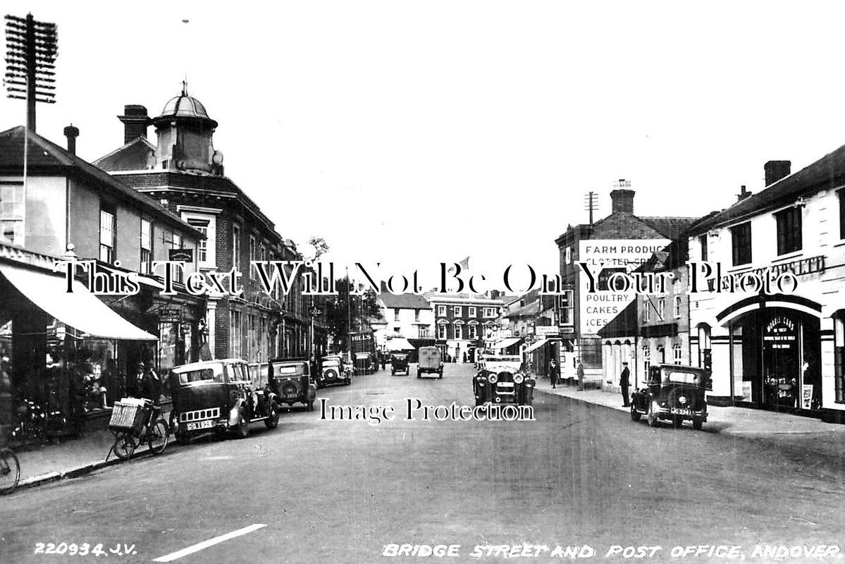 HA 3992 - Bridge Street & Post Office, Andover, Hampshire