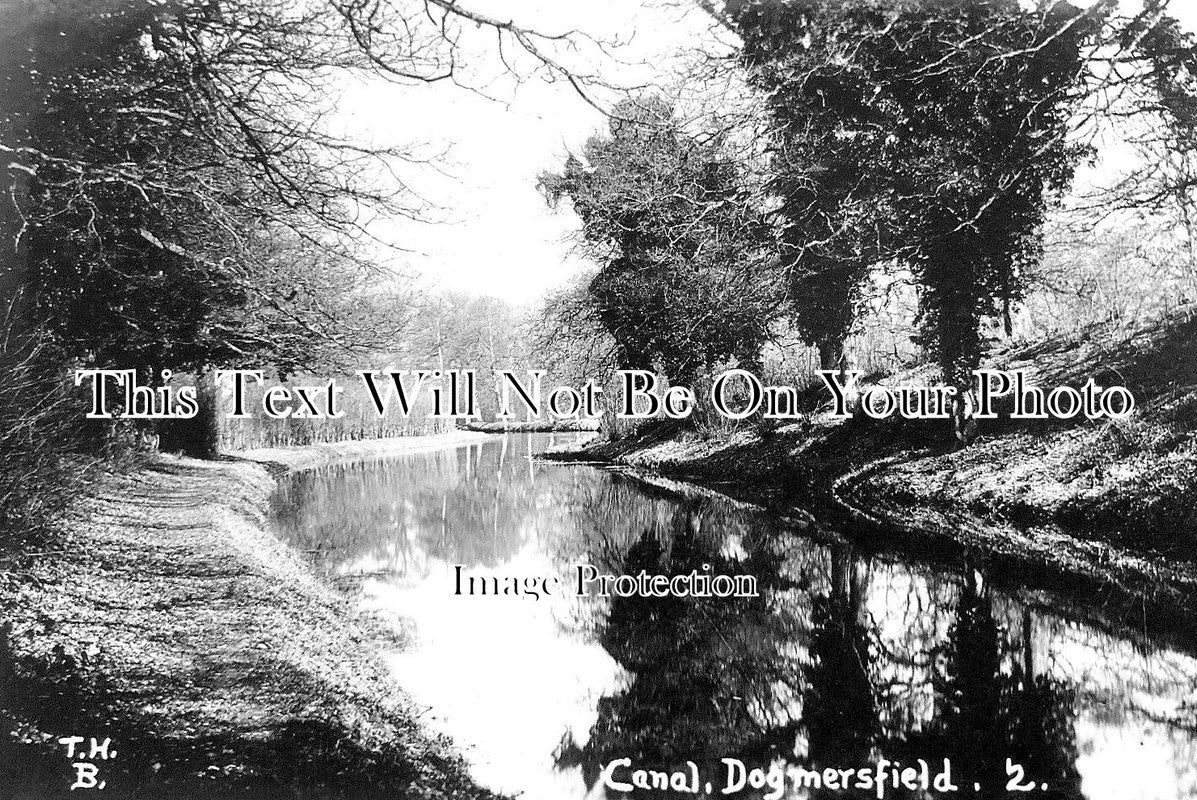 HA 3994 - Canal At Dogmersfield, Hampshire