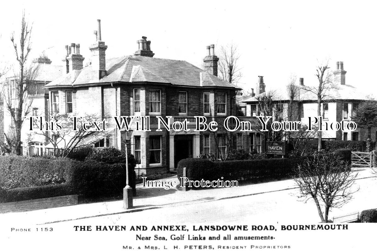 HA 4032 - The Haven & Annexe, Lansdowne Road, Bournemouth, Hampshire