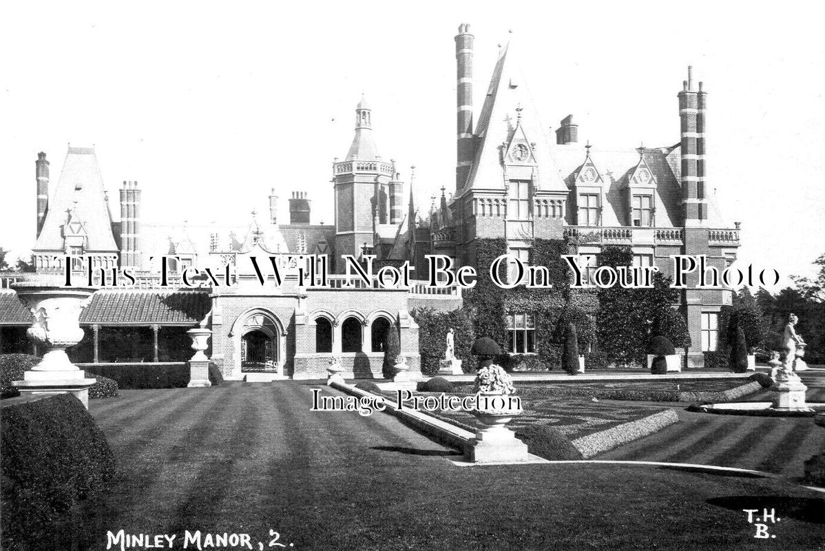HA 4072 - Minley Manor, Hampshire c1906