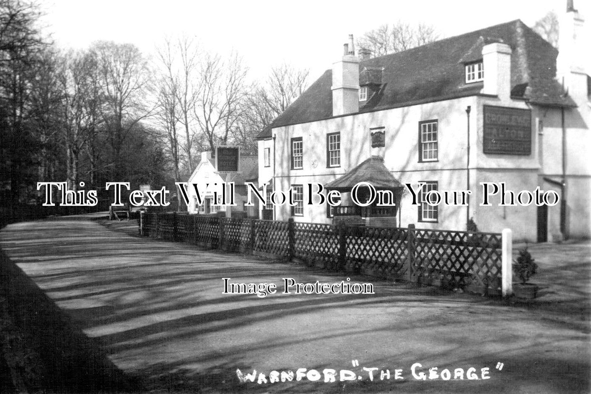 HA 4168 - The George, Warnford, Hampshire