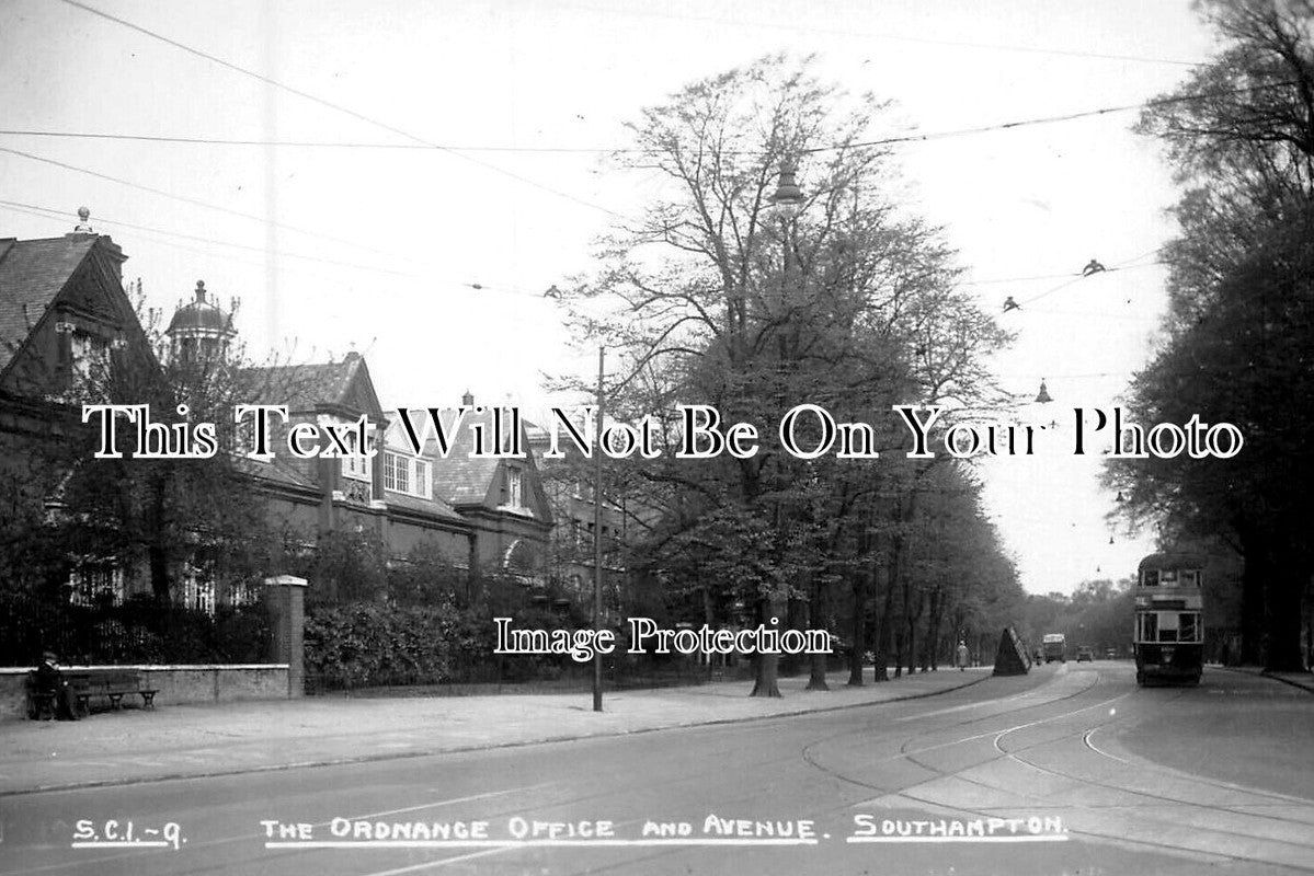 HA 4256 - The Ordnance Office & Avenue, Southampton, Hampshire
