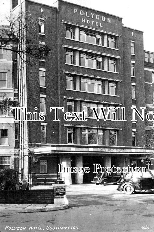 HA 4258 - Polygon Hotel, Southampton, Hampshire