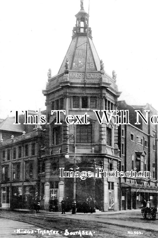 HA 4293 - Kings Theatre, Southsea, Hampshire c1905