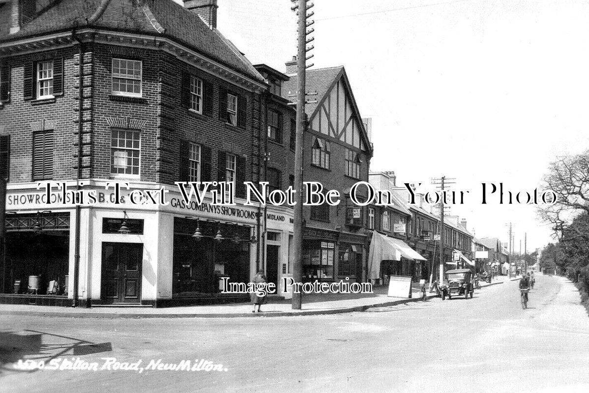 HA 4313 - Station Road, New Milton, Hampshire c1931