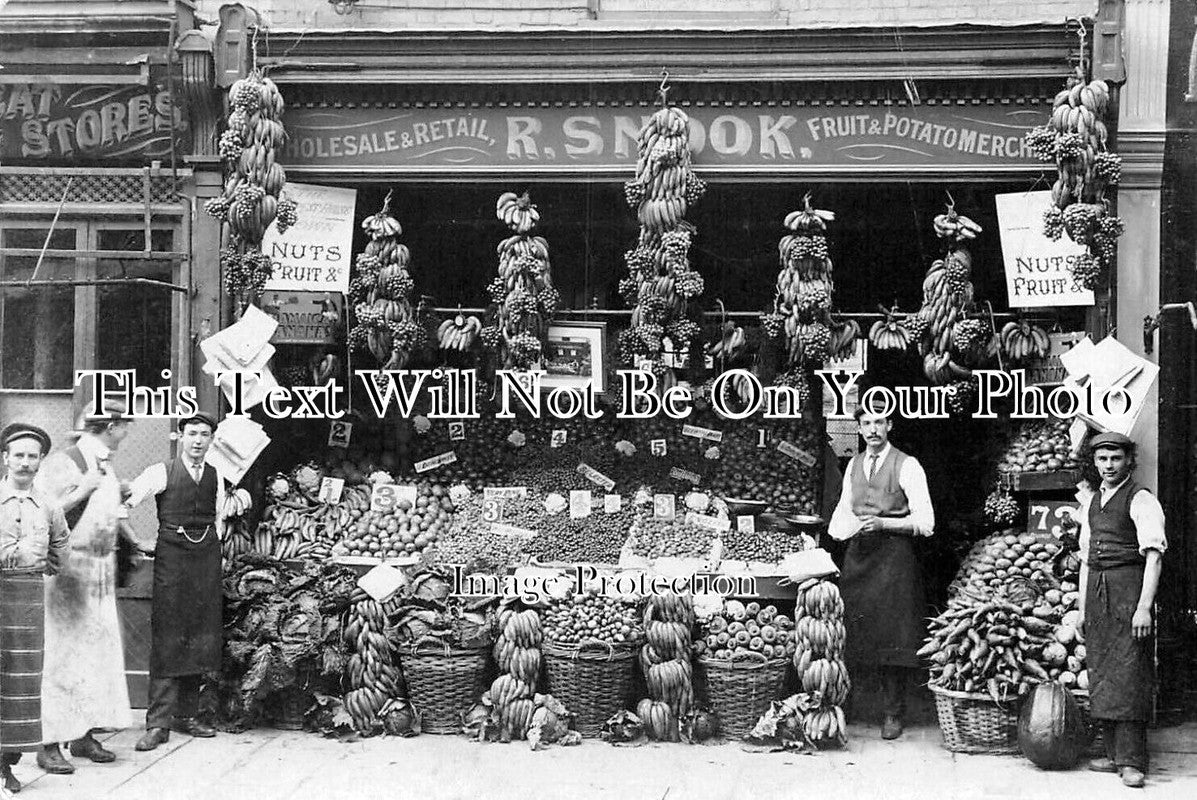 HA 4361 - R Snook Fruit Shop, Southampton, Hampshire