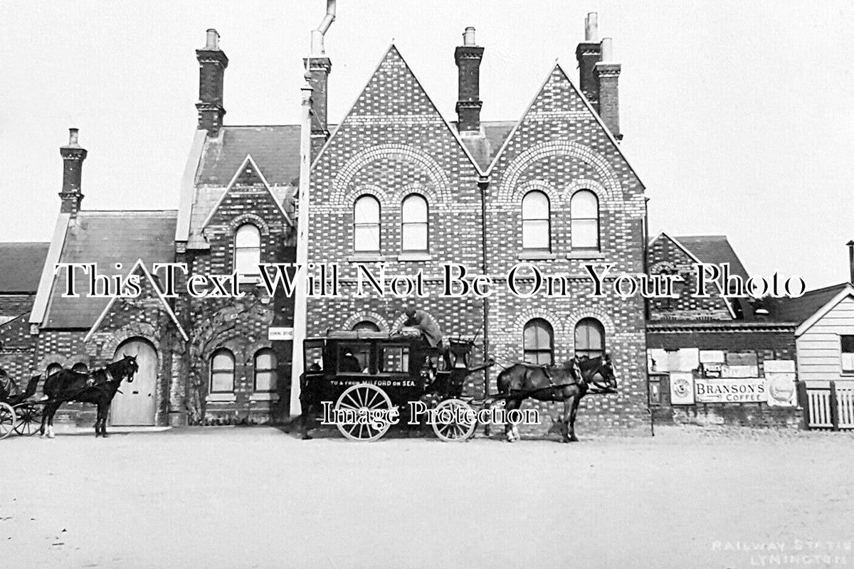 HA 4421 - Lymington Railway Station, Hampshire