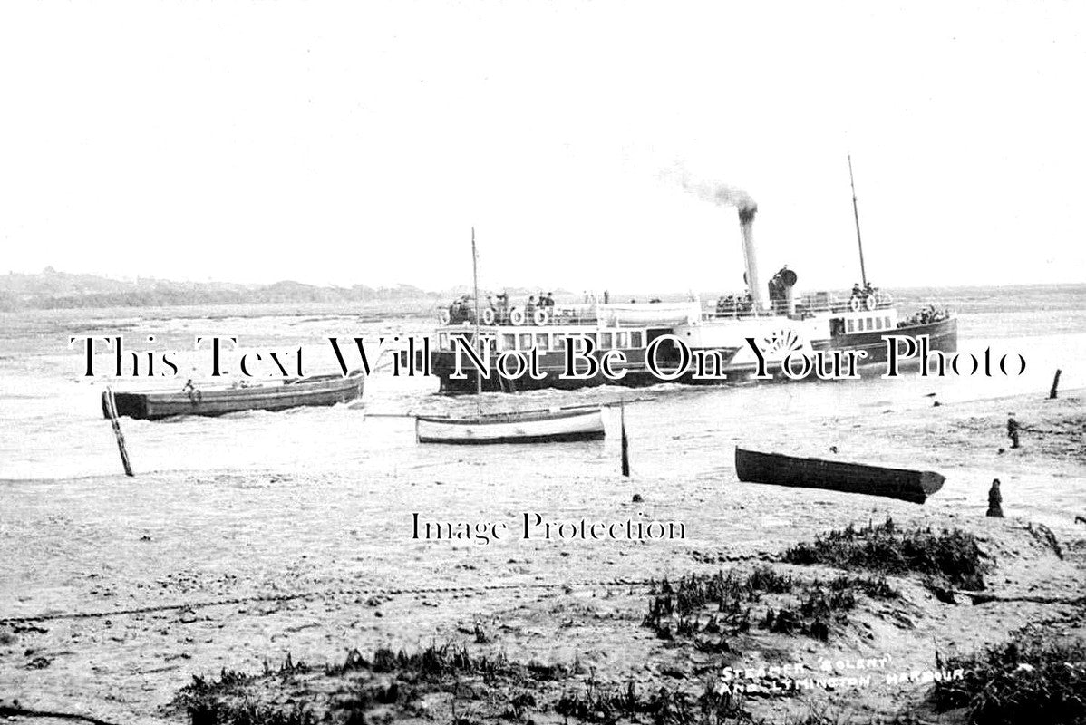 HA 4446 - Steamer Ship, Lymington, Hampshire